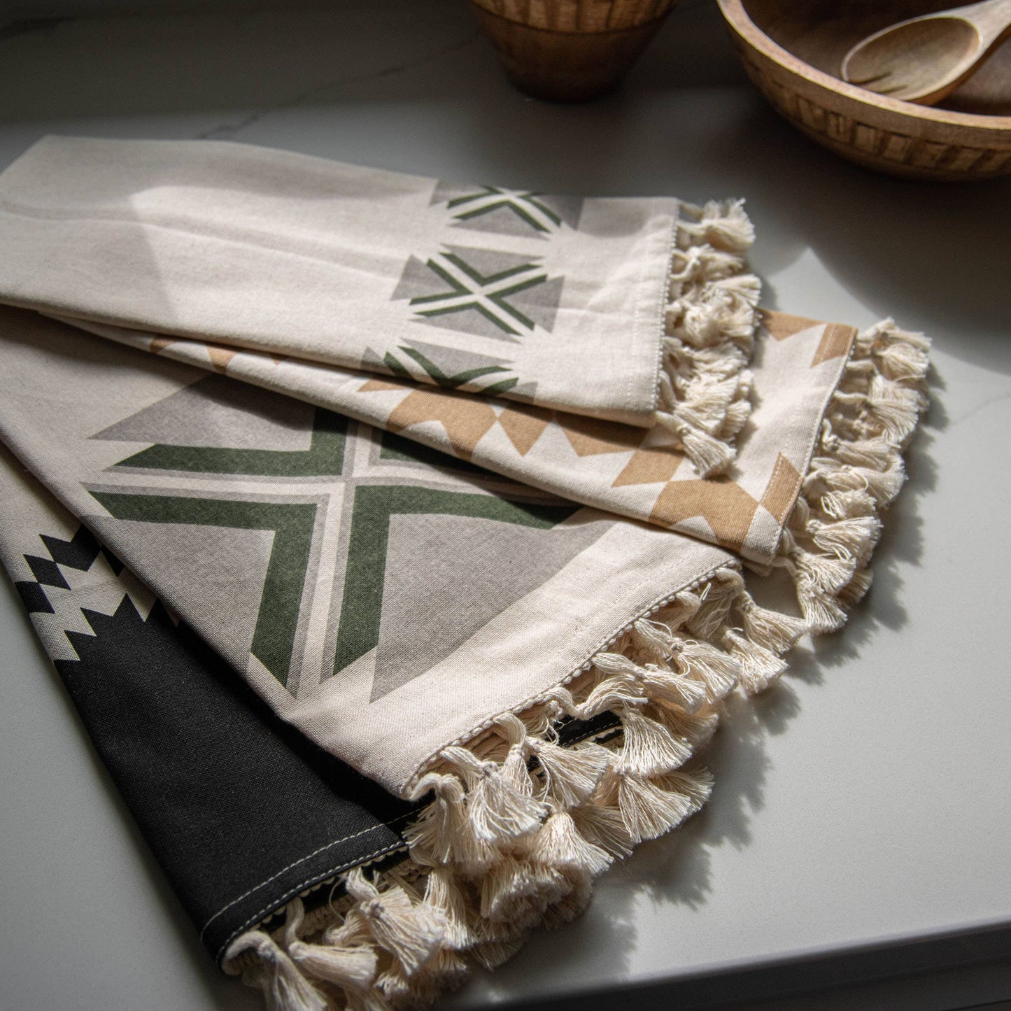 Southwest Multicolored Tea Towels Set of 4