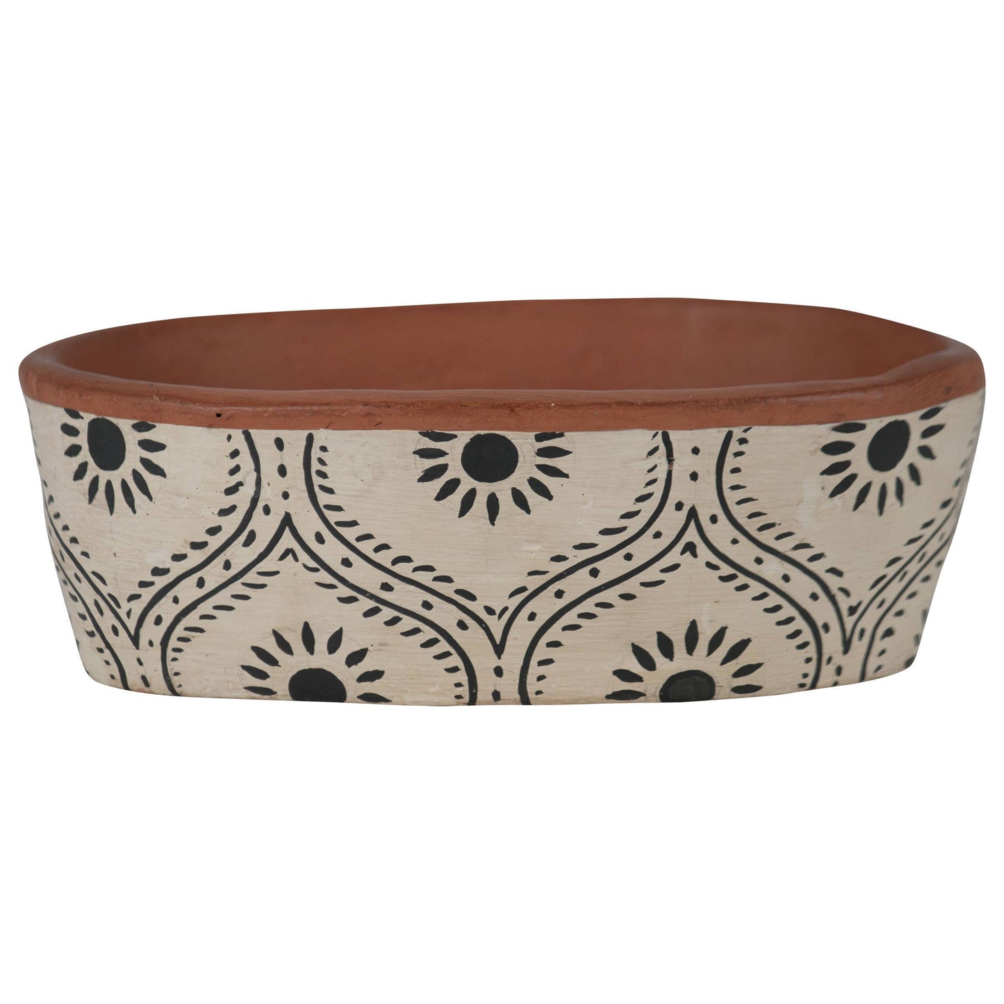 Jenica Oval Terracotta Planter