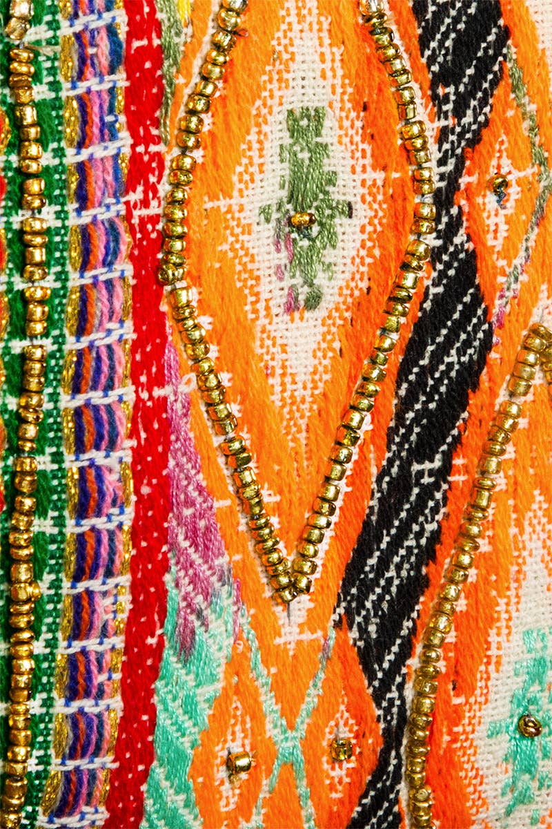 Marisol Vivid Patterned Clutch