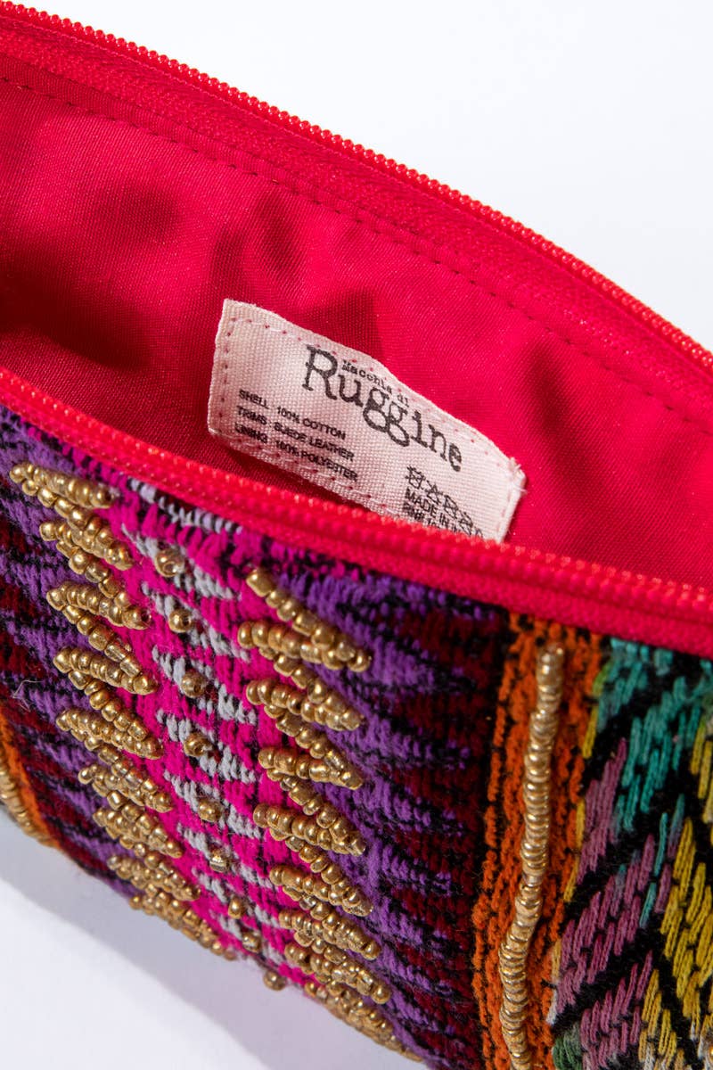 Anais Handmade Patterned Clutch