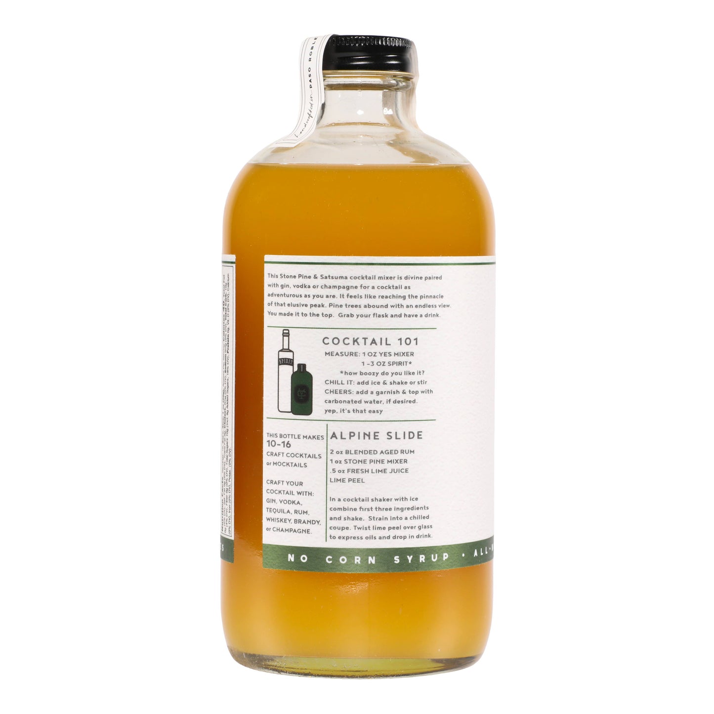 Stone Pine & Satsuma Holiday Mimosa Cocktail Mixer