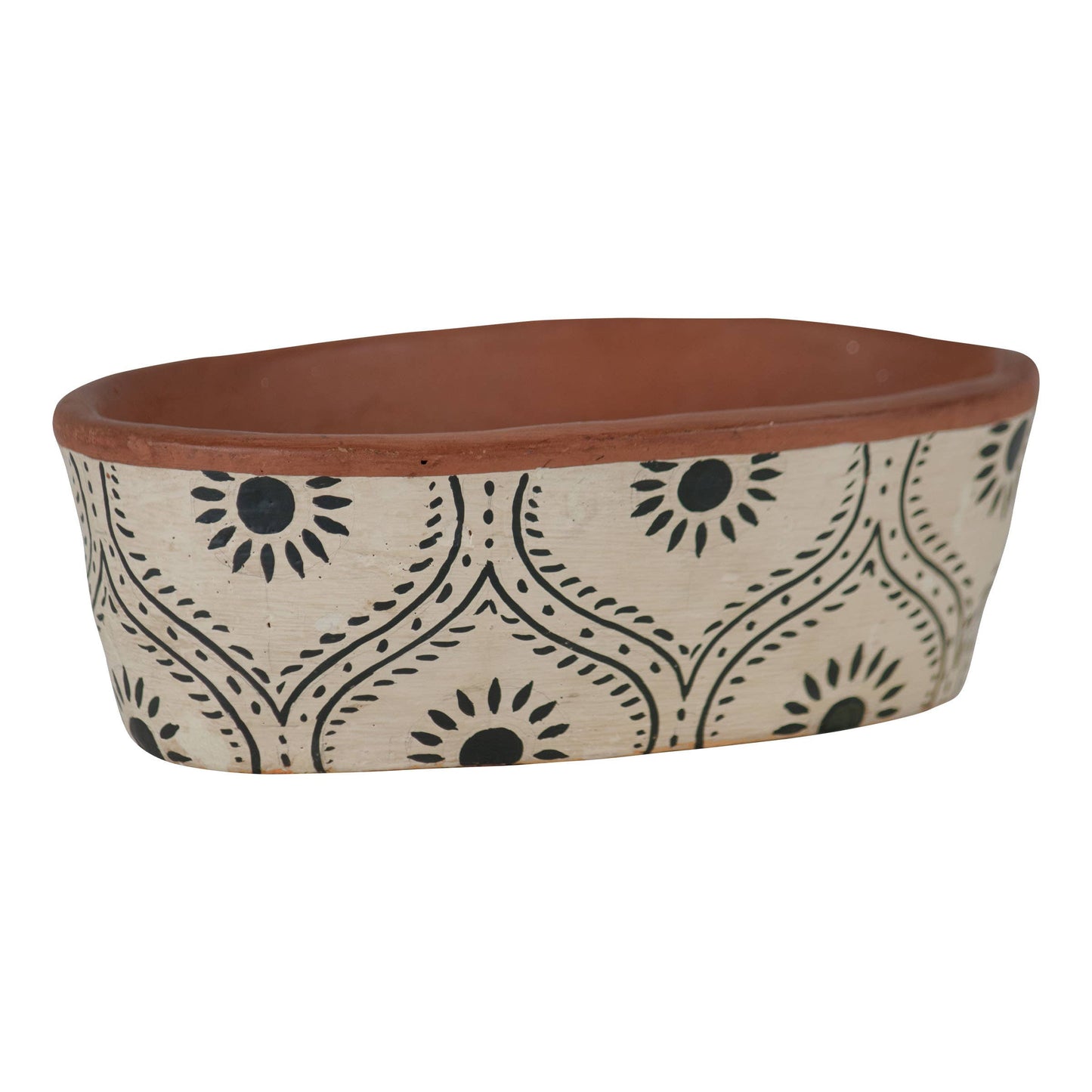 Jenica Oval Terracotta Planter