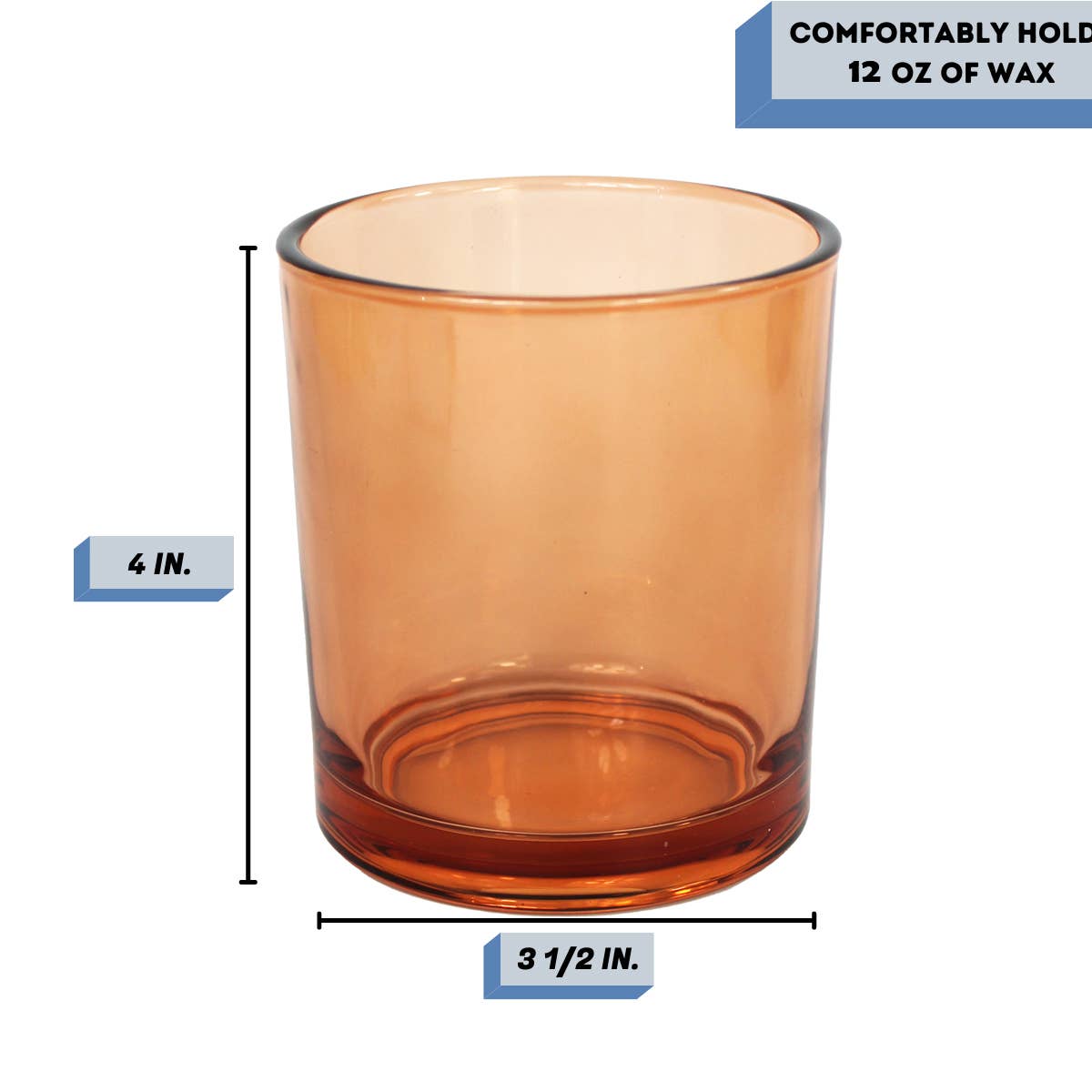 14 oz Havana Maple - Candle Making Glass