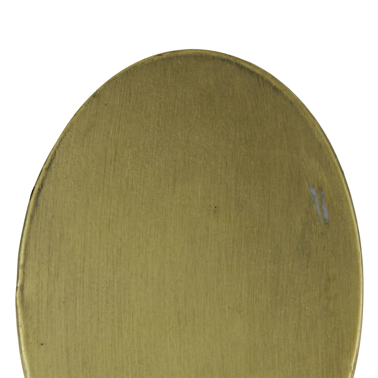 Found Lena Brass Oval Hand Mirror