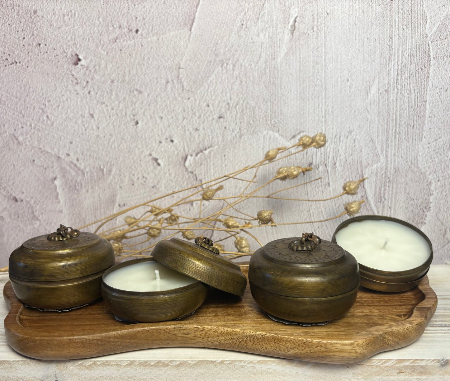 Found Trinket Jar Candle