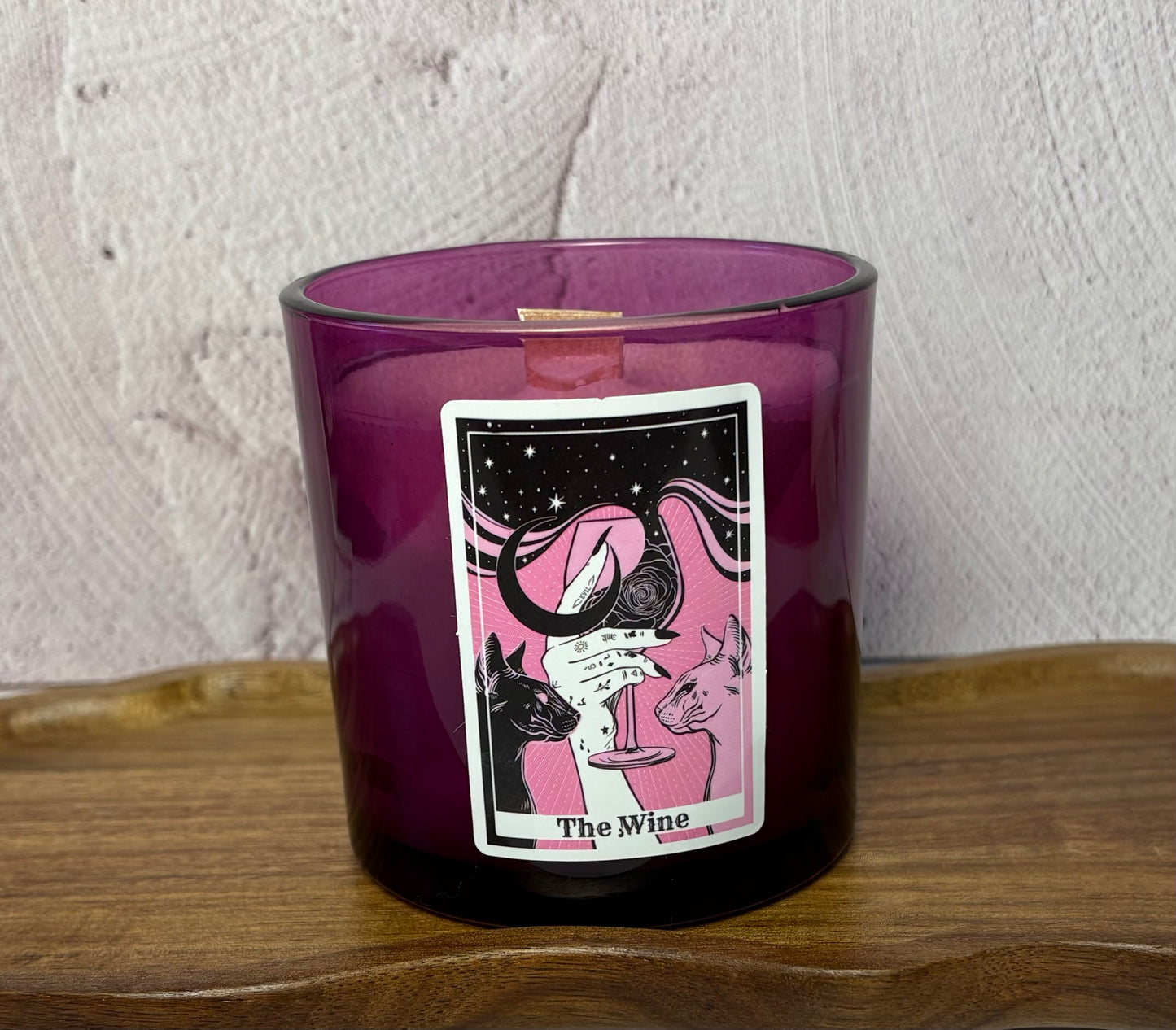 The Wine Candle - Honeysuckle Jasmine