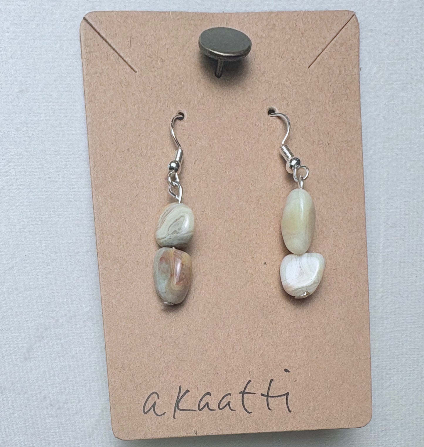 Akaatti Agate Earrings 9