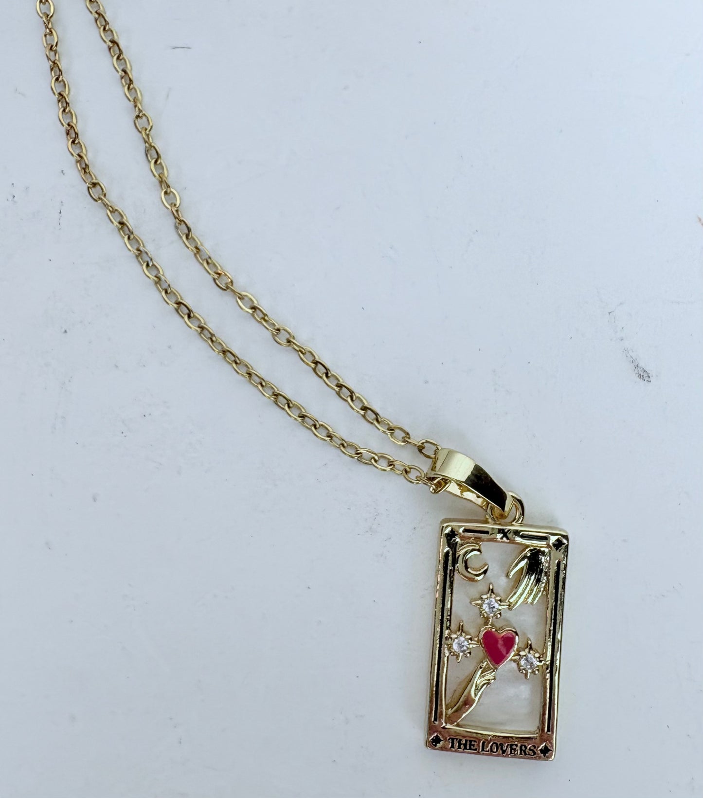 Tarot Necklace: Lovers
