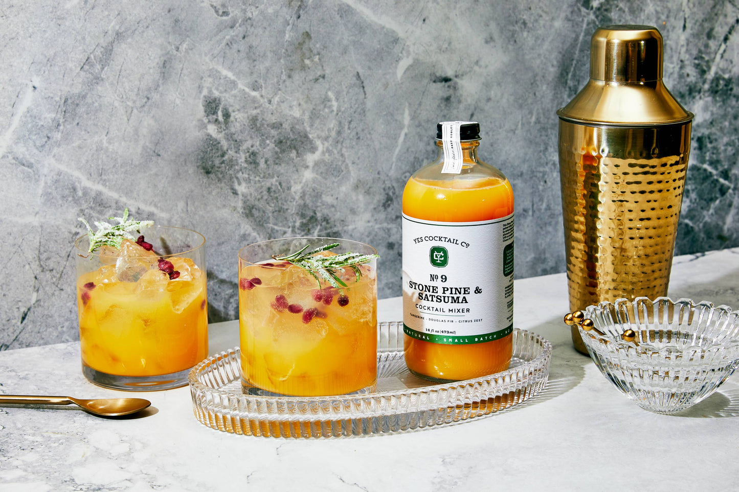 Stone Pine & Satsuma Holiday Mimosa Cocktail Mixer