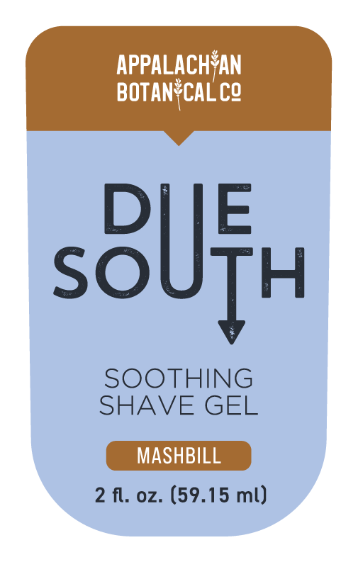 Due South Soothing Shave Gel: Light & Musky