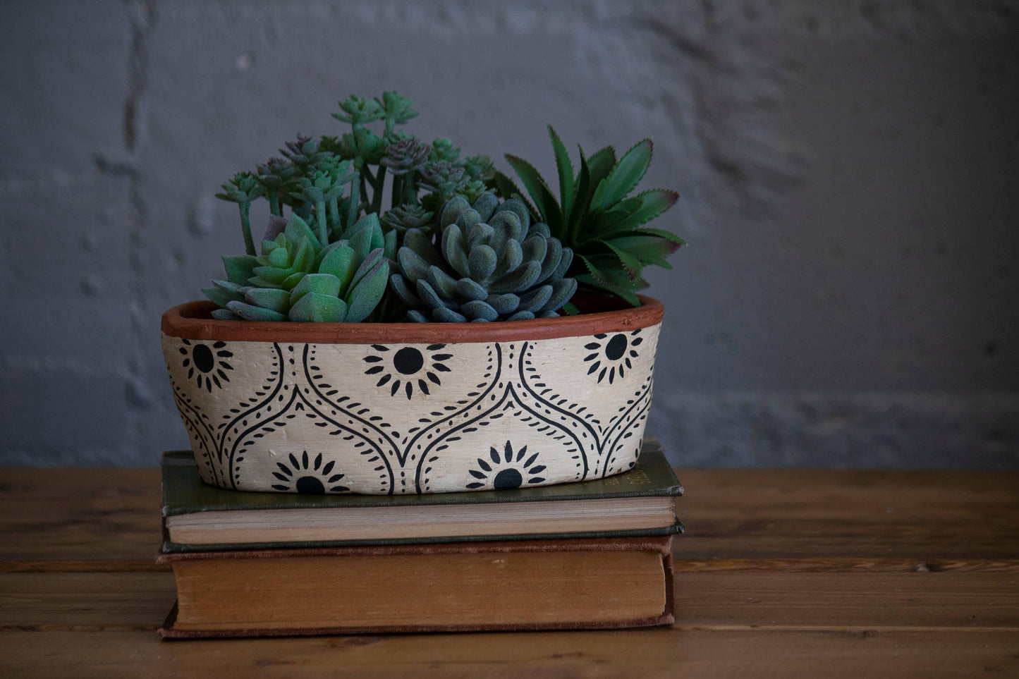 Jenica Oval Terracotta Planter