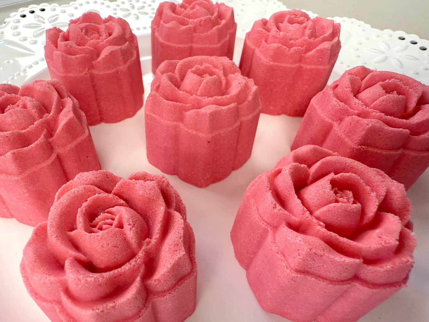 Pink Rose Mini Bath Bomb