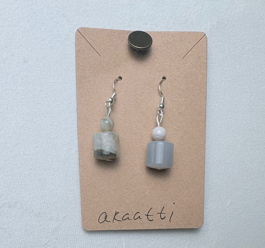 Akaatti Agate Earrings 11