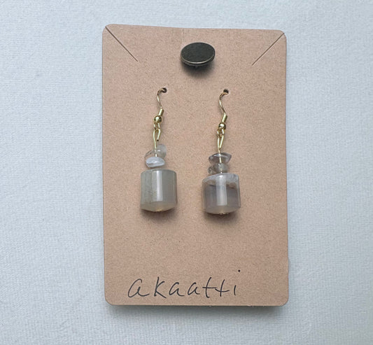 Akaatti Agate Earrings 12