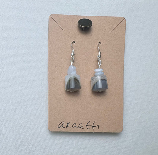 Akaatti Agate Earrings 10