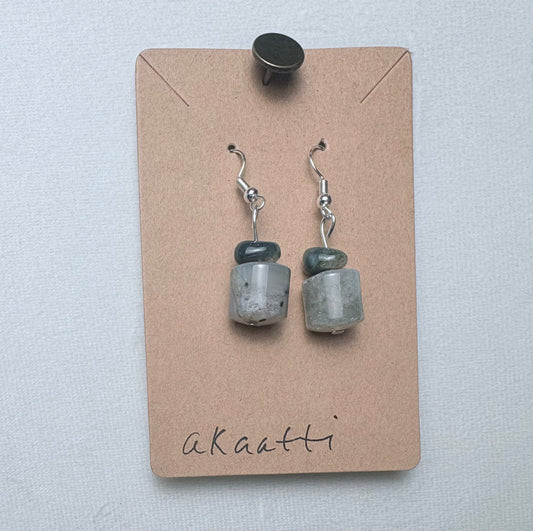 Akaatti Agate Earrings 14
