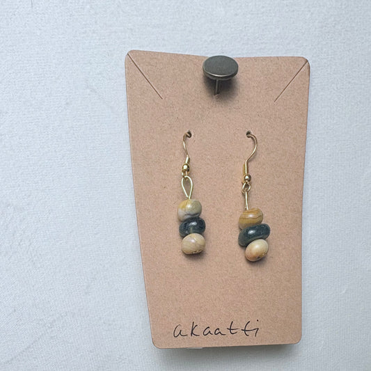Akaatti Agate Earrings 4