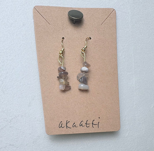 Akaatti Agate Earrings 7